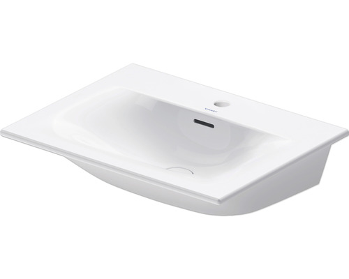 DURAVIT Möbelwaschtisch Viu 63 x 49 cm weiß glänzend mit Beschichtung 23446300001 Waschbecken aus Sanitärkeramik