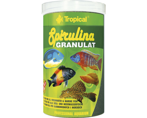 Granulatfutter Tropical Spirulina Granulat 250 ml-0