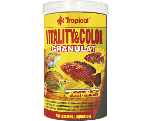 Granulatfutter Tropical Vitality & Color Granulat 250 ml