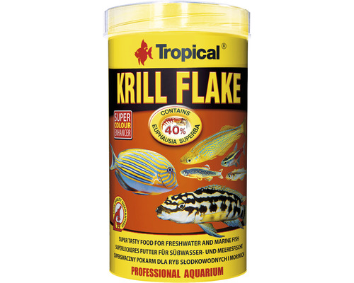 Flockenfutter Tropical Krill Flake 500 ml
