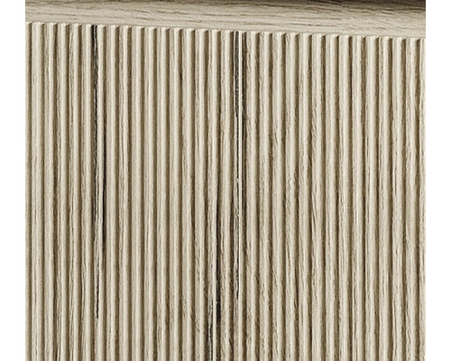 Holzoberfläche mit geriffelter Struktur