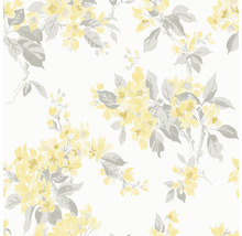 Vliestapete 113366 Laura Ashley Apple Blossom Gelb
