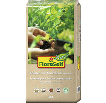 FloraSelf Kräuter- und Anzuchterde, 40 Liter Sack