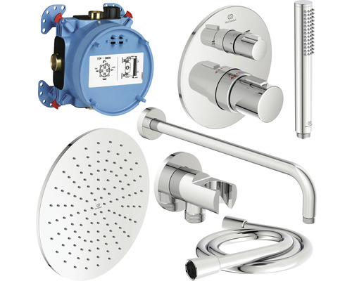 Strohm TEKA SINEU Thermostatarmatur Für Bad Und Dusche – Sicheres Und Stylisches Design Mit Verbrühungsschutz