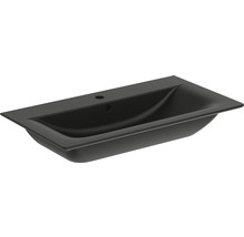 Ideal Standard Möbelwaschtisch Connect Air 84 x 46 cm schwarz matt E0279V3
