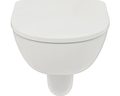 Wandhängendes Tiefspül-WC mit Deckel