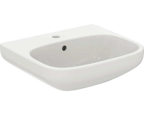 Ideal Standard Waschtisch i.life A 50 x 44 cm weiß glänzend T451301 Keramik Handwaschbecken für das Badezimmer