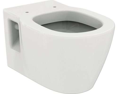 Ideal Standard Wand-WC Connect Tiefspüler mit Spülrand weiß glänzend ohne WC-Sitz E823201