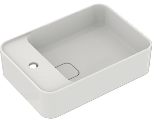 Ideal Standard Aufsatzwaschbecken Strada II 50 x 35 cm weiß glänzend T296401 Rechteckiges Aufsatzwaschbecken aus Sanitärkeramik