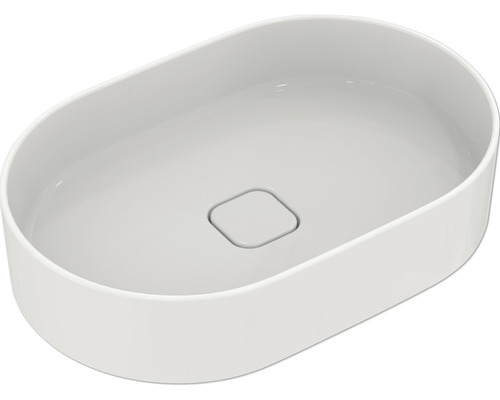 Ideal Standard Aufsatzwaschbecken Strada II 60 x 40 cm weiß glänzend T298101 Ovale Aufsatzwaschschale