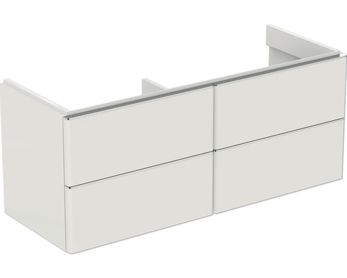 Waschtischunterschrank Ideal Standard Adapto BxHxT 121 x 49 cm x 45 cm Frontfarbe weiß glänzend glanz T4298WG