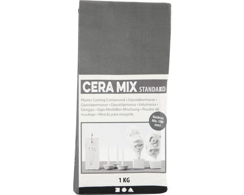 Modelliergips hellgrau Cera-Mix Standard