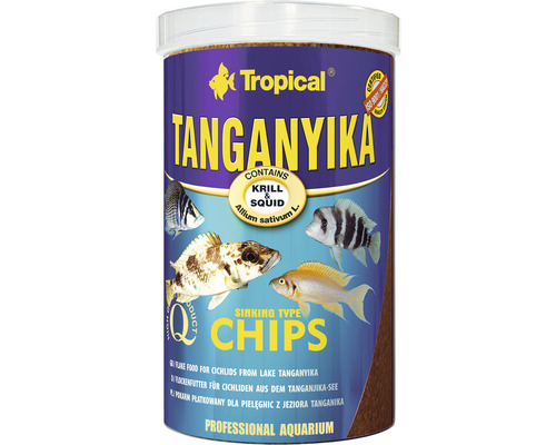 Futterchips Tropical Tanganyika Chips 1 l