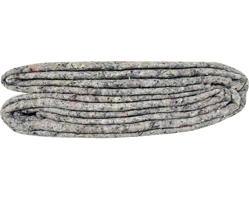 Gefaltete Umzugsdecke aus Stoff