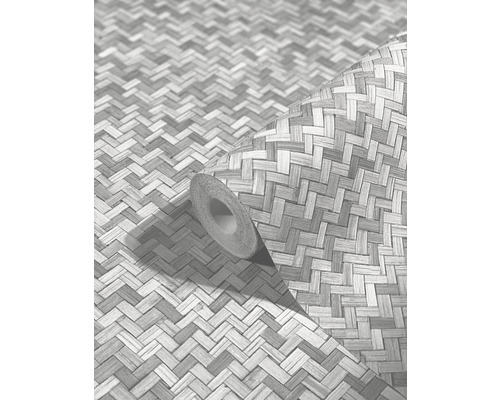 Rolle Vliestapete mit geflochtenem Design