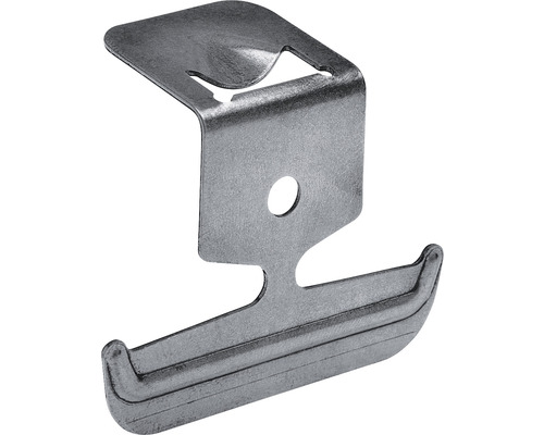 Knauf Drehankerwinkel 50 mm für CD 60 mm / 27 mm Pack = 100 St Metallischer Befestigungsclip für Deckenpaneele