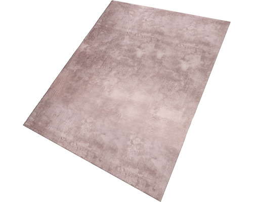 Rechteckiger Teppich mit meliertem Muster