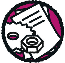 Symbol für die Erstellung von Bauzeichnungen