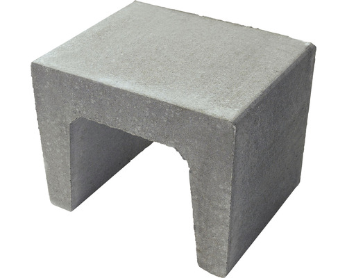 Beton U-Stein grau 40 x HORNBACH | 40 cm 40 x