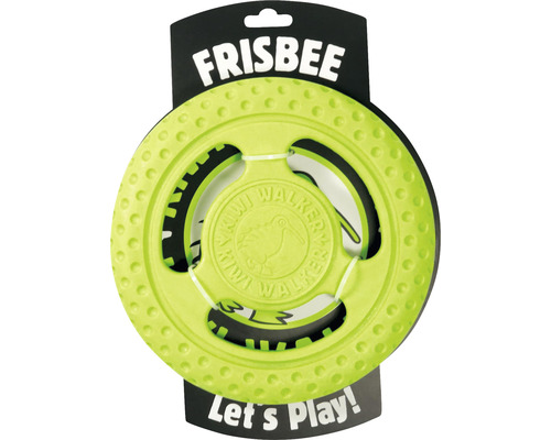 Hundespielzeug Kiwi Play Frisbee Maxi grün 21,5 x 3,5 cm