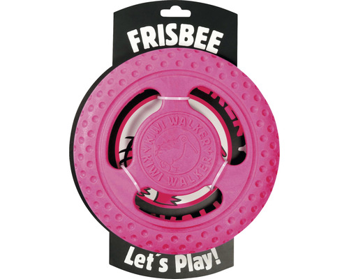 Hundespielzeug Kiwi Play Frisbee Maxi pink 21,5 x 3,5 cm Hundespielzeug Kiwi Play Frisbee Maxi pink 21,5 x 3,5 cm
