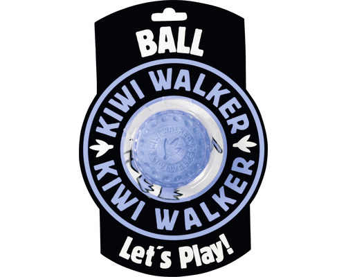 Hundespielzeug Kiwi Play Ball Maxi blau 7 cm