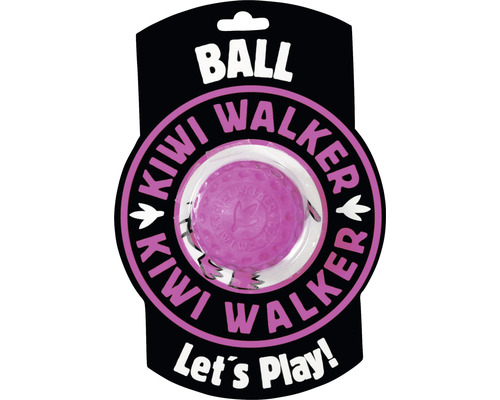 Hundespielzeug Kiwi Play Ball Maxi pink 7 cm