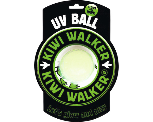 Hundespielzeug Kiwi Play Glow Ball Maxi transparent 7 cm-0