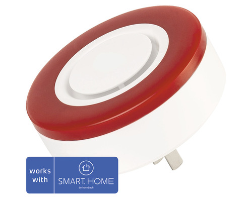 essentials Smart Home Alarmsirene für die Steckdose indoor - Kompatibel mit SMART HOME by hornbach essentials Smart Home Alarmsirene für die Steckdose indoor - Kompatibel mit SMART HOME by hornbach