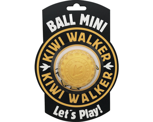 Hundespielzeug Kiwi Play Ball Mini orange 6 cm