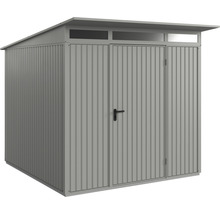 Metall Gerätehaus mit Doppeltür und Oberlicht