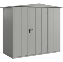 Gartenhaus Hörmann EcoStar Elegant-S Typ 1 RAL9007 Einzeltür 258,8 x 121,3 cm grau
