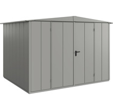 Metall Gerätehaus mit Doppeltür und Satteldach