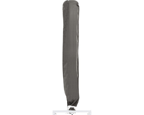 Hülle Abdeckung für Schirme bis Ø 450 cm Kunststoff grau