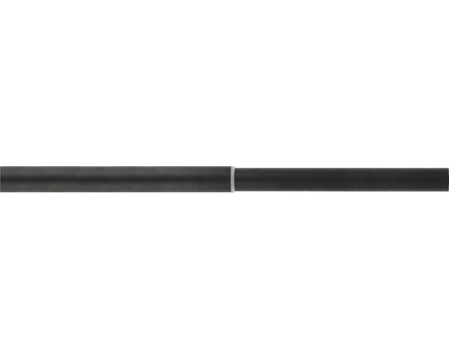 Gardinenstange ausziehbar Metall Premium & Loft Black Line schwarz 240-400 cm Ø 28 mm