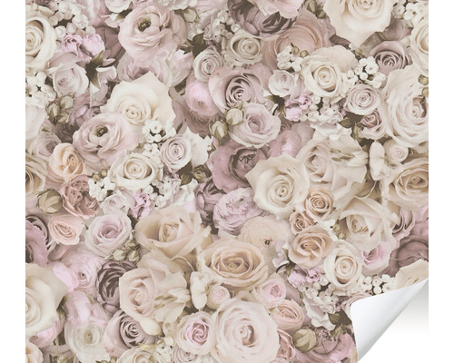 Tapete selbstklebend 38582-1 Blumenbouquet rosa 8,40 x 0,53 m Tapete mit Rosenmotiv