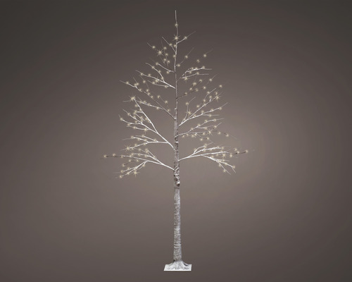 LED Lichterbaum Schnee-Beerenbaum außen und innen H 180 cm 120er warmweiß -  HORNBACH Luxemburg