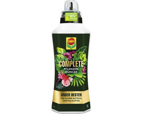 Pflanzendünger COMPO Complete 1 L, Flüssigdünger Compo Complete Pflanzendünger, 1 Liter Flasche