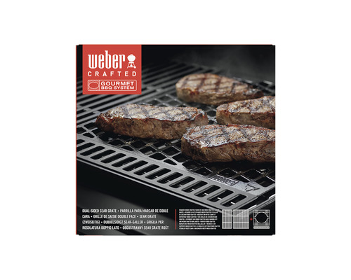 Weber Crafted Grillrost mit Steaks