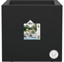 Quadratischer Pflanzkasten mit integrierten Rädern