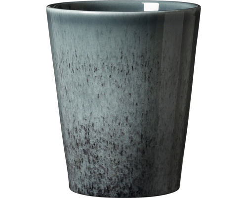 Orchideenvase Soendgen Medina Glaze Keramik Ø 13 cm H 15 cm petrol Keramikbecher für Getränke