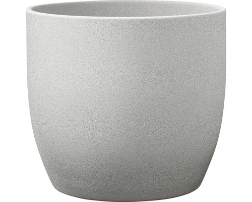 Blumentopf Pflanztopf Soendgen Keramik 27 x 27 x 26 cm grau Runder Pflanztopf aus Steingut