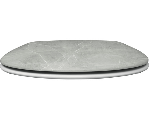 Toilettendeckel mit Marmoroptik