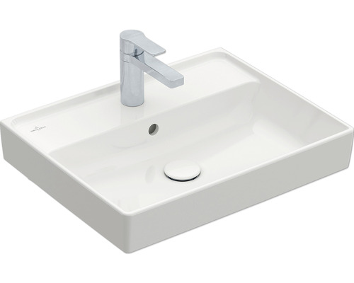 Villeroy & Boch Möbelwaschtisch Collaro 55 x 44 cm weiß glänzend 4A335501