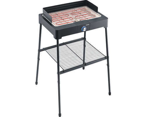 Elektrogrill Severin 2,2 kW schwarz inkl. Fettauffangschale, Grillrost, Stromkabel