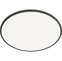 LED Außendeckeleuchte 15W 1300 lm 2700 K Ø 25 cm schwarz