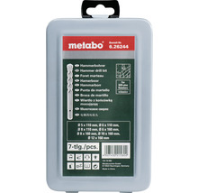 Metabo Hammerbohrer Set, 7-teilig, verschiedene Größen, für SDS-plus Hämmer