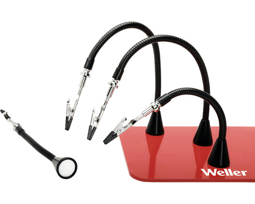 Dritte Hand Werkzeughalter mit Krokodilklemmen und Lupe