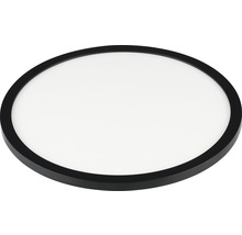 LED Deckenleuchte Metall/Kunststoff dimmbar 18W 1700 lm 2700- 6500 K CCT einstellbare weißtöne HxØ 25x295 mm schwarz mit Fernbedienung-thumb-1