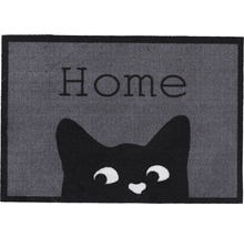 Fußmatte mit Katzenmotiv und dem Schriftzug Home